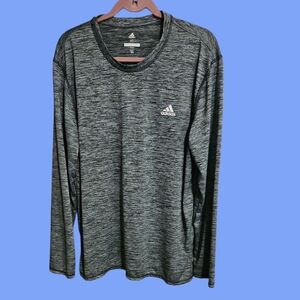 Adidas Gray Long Sleeve Shirt